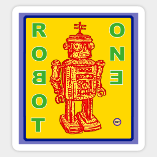 Robot 1 Sticker